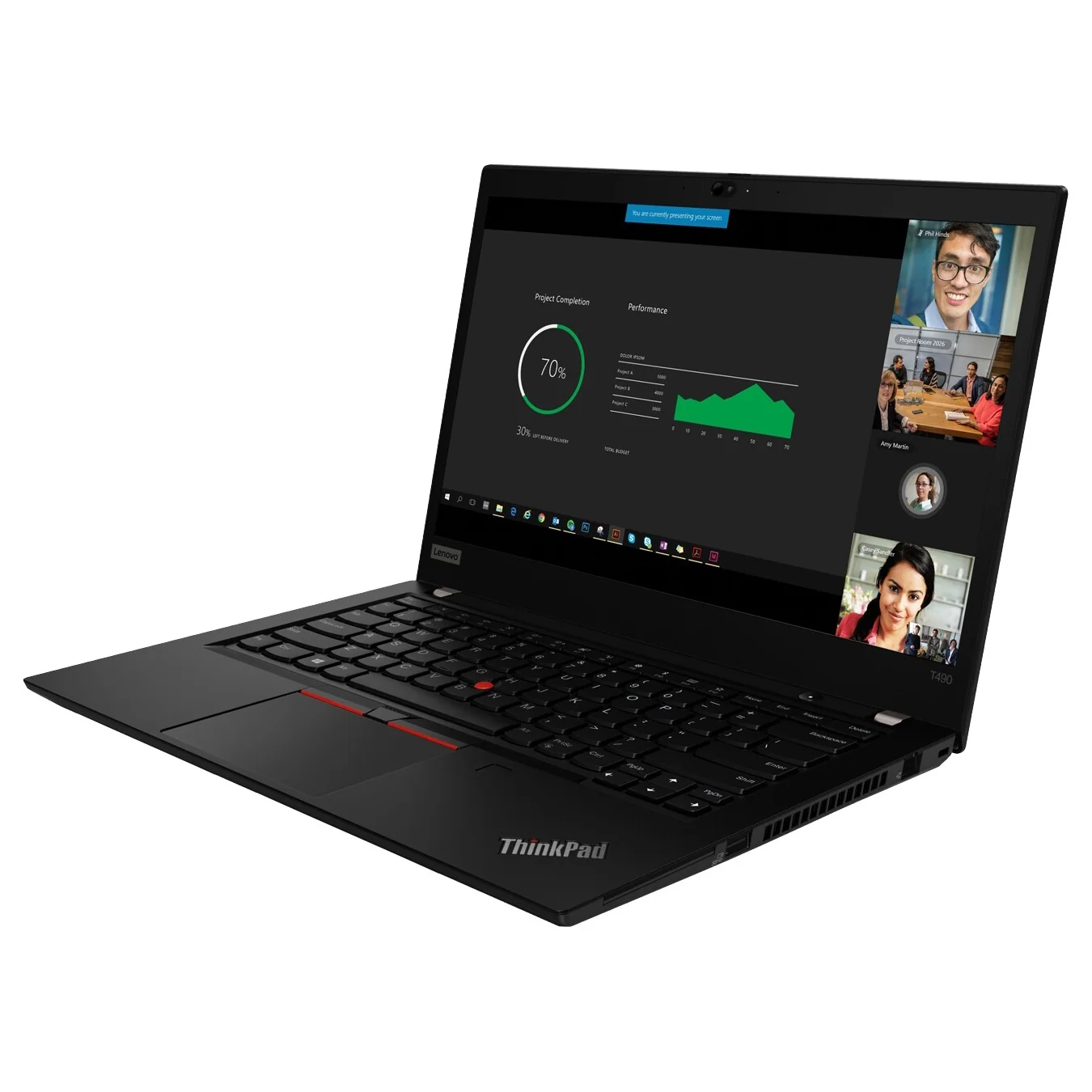 Lenovo ThinkPad T490 / i5-8265U / 256Gt SSD / 8Gt DDR4 / Win 11 Pro