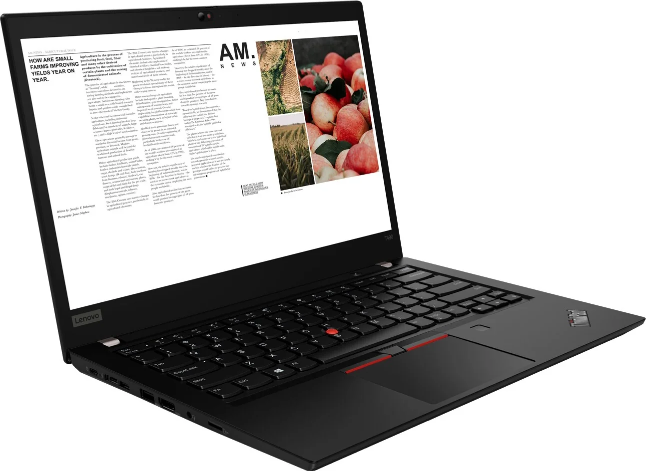 Lenovo ThinkPad T490 / i5-8265U / 256Gt SSD / 8Gt DDR4 / Win 11 Pro - Image 2