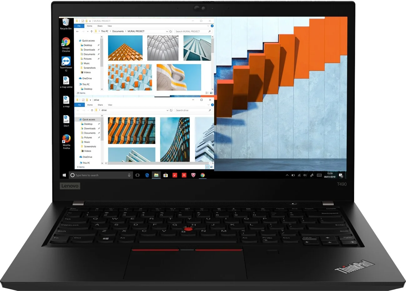 Lenovo ThinkPad T490 / i5-8265U / 256Gt SSD / 8Gt DDR4 / Win 11 Pro - Image 4