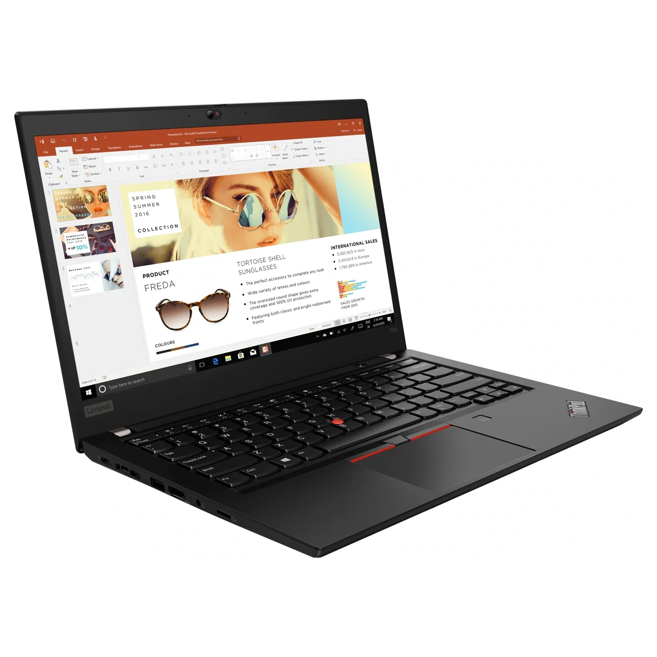 Lenovo ThinkPad T495 / Ryzen Pro 3 3300U / 256Gt SSD / 8Gt DDR4 / Win 11 Pro