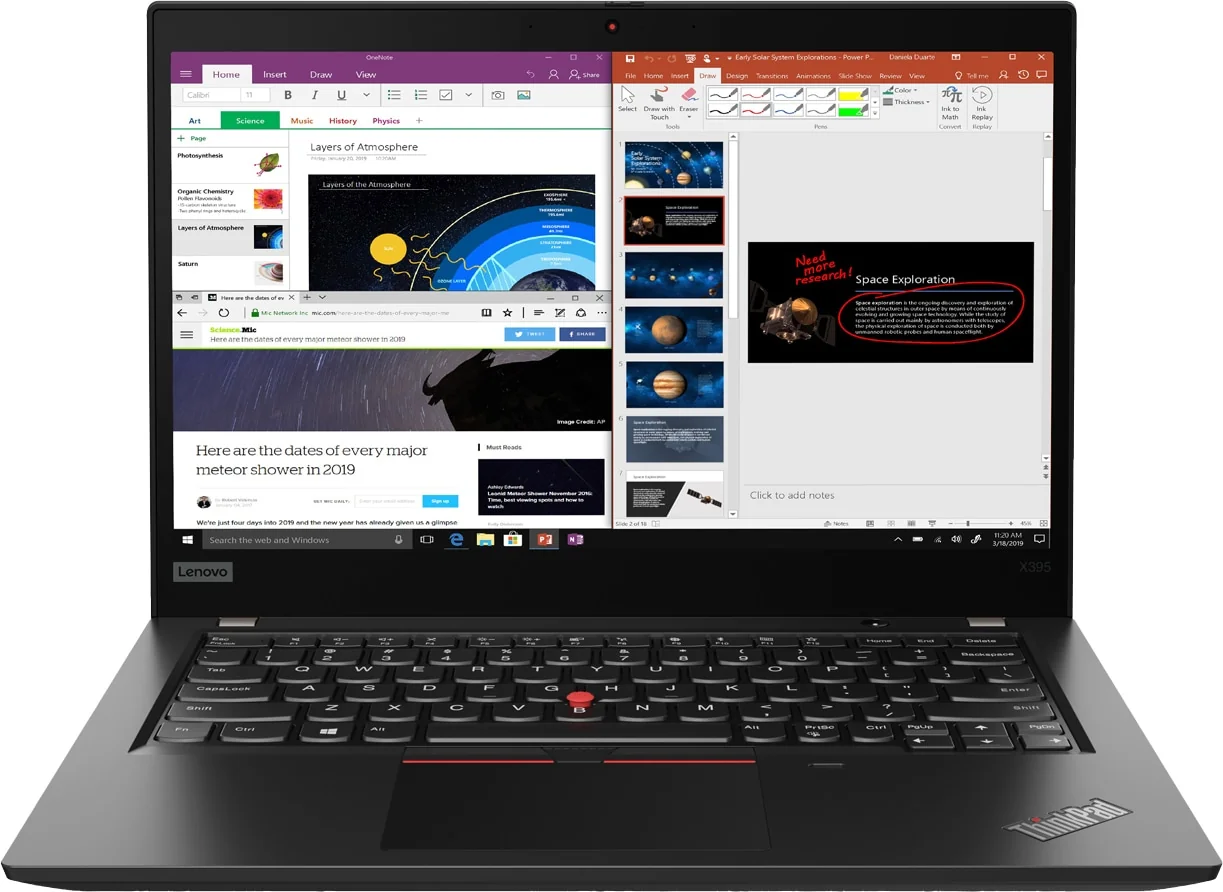 Lenovo Thinkpad X395 / Ryzen 3 PRO 3300U / 256Gt SSD / 8Gt DDR4 / Win 11 Pro - Image 3