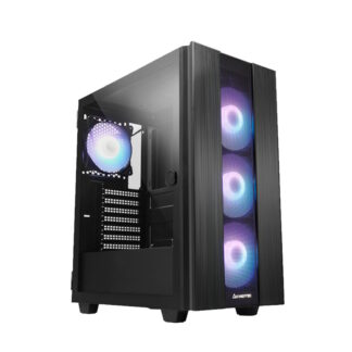 Crusader ARGB Pelikone / Ryzen 5 9600X / RX 9060 XT 8GB / 1Tt NVMe SSD / 32Gt DDR5 / Win 11