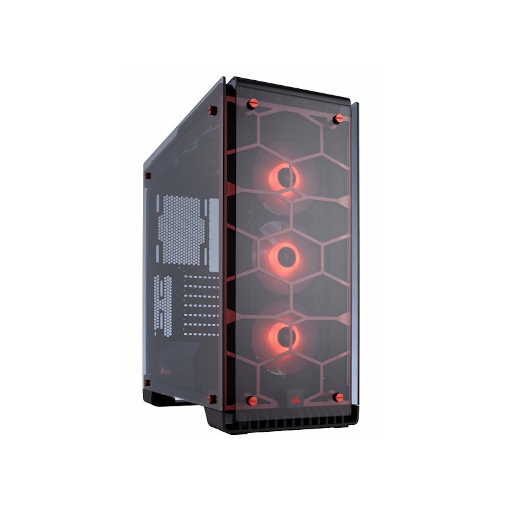 Corsair Crystal 570X RGB / ROG Strix Z370-E Gaming / Intel i7-8700K / RTX 2060 6Gt / 500Gt SSD / 2Tt HDD / 16Gt DDR4 / Win 11 Home