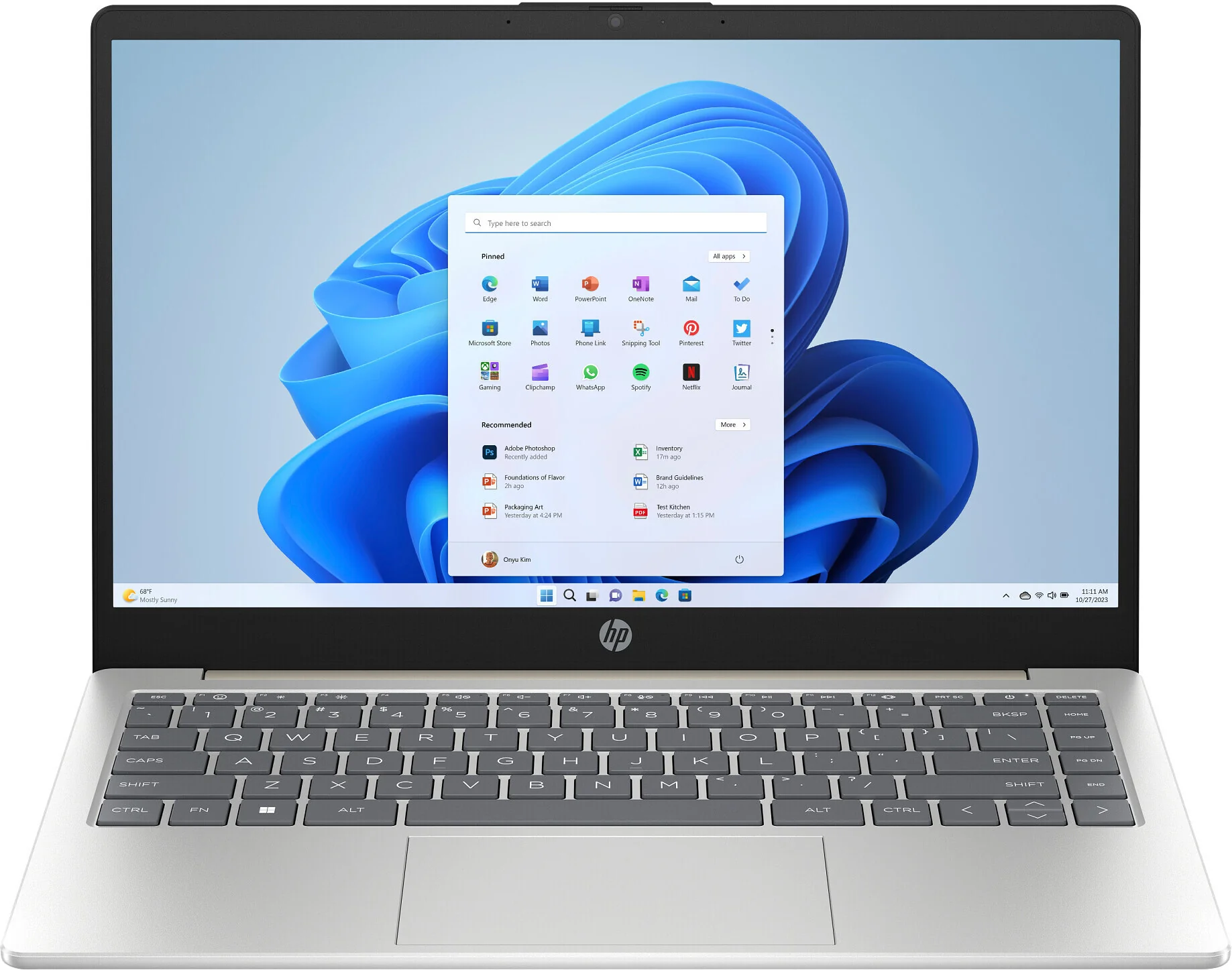 HP Laptop 14-em0921no / Ryzen 5 7520U / 256Gt SSD / 8Gt DDR5 / Win 11 Pro - Image 4